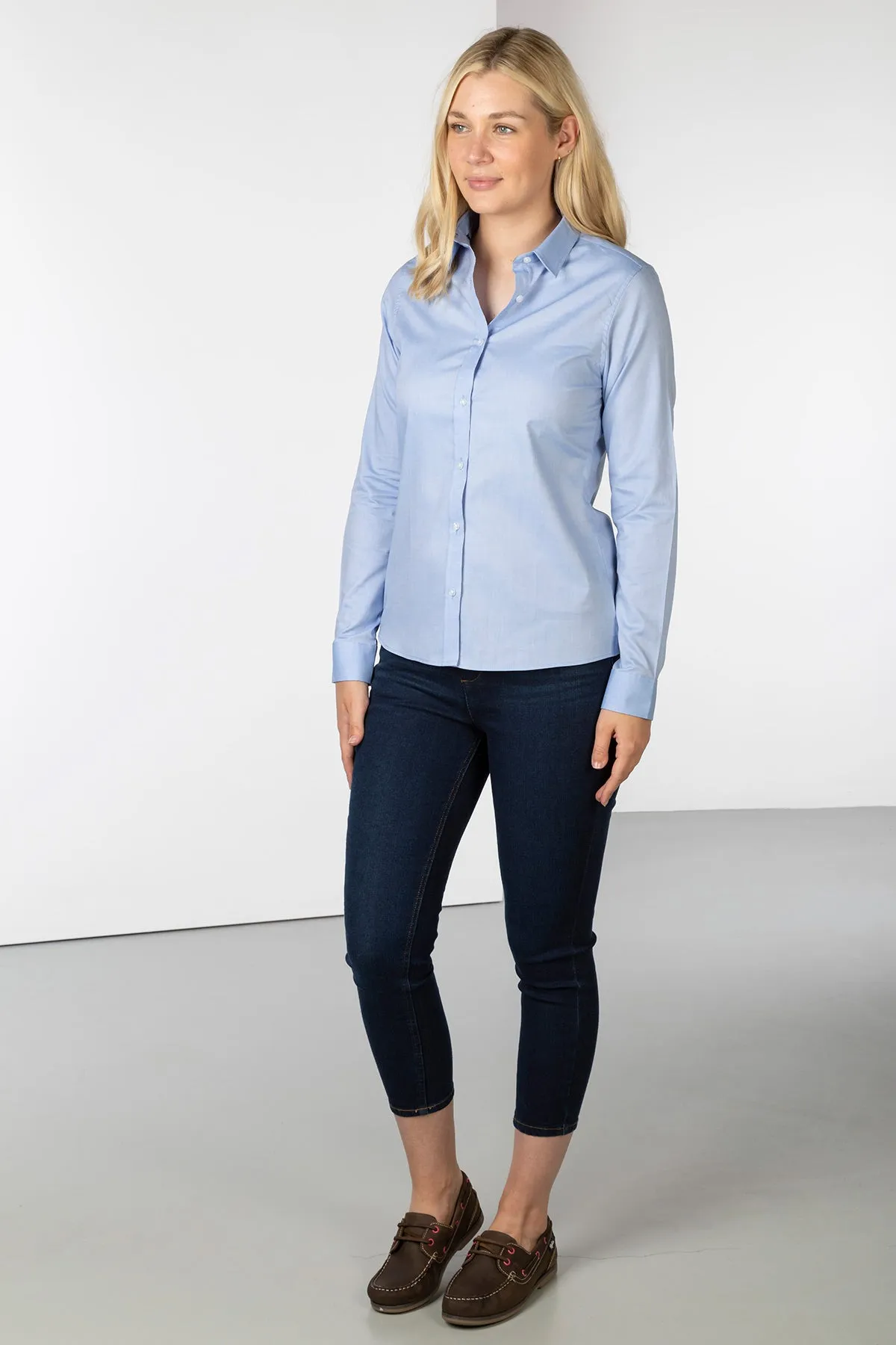 Ladies Oxford Cotton Shirt - Ivy II