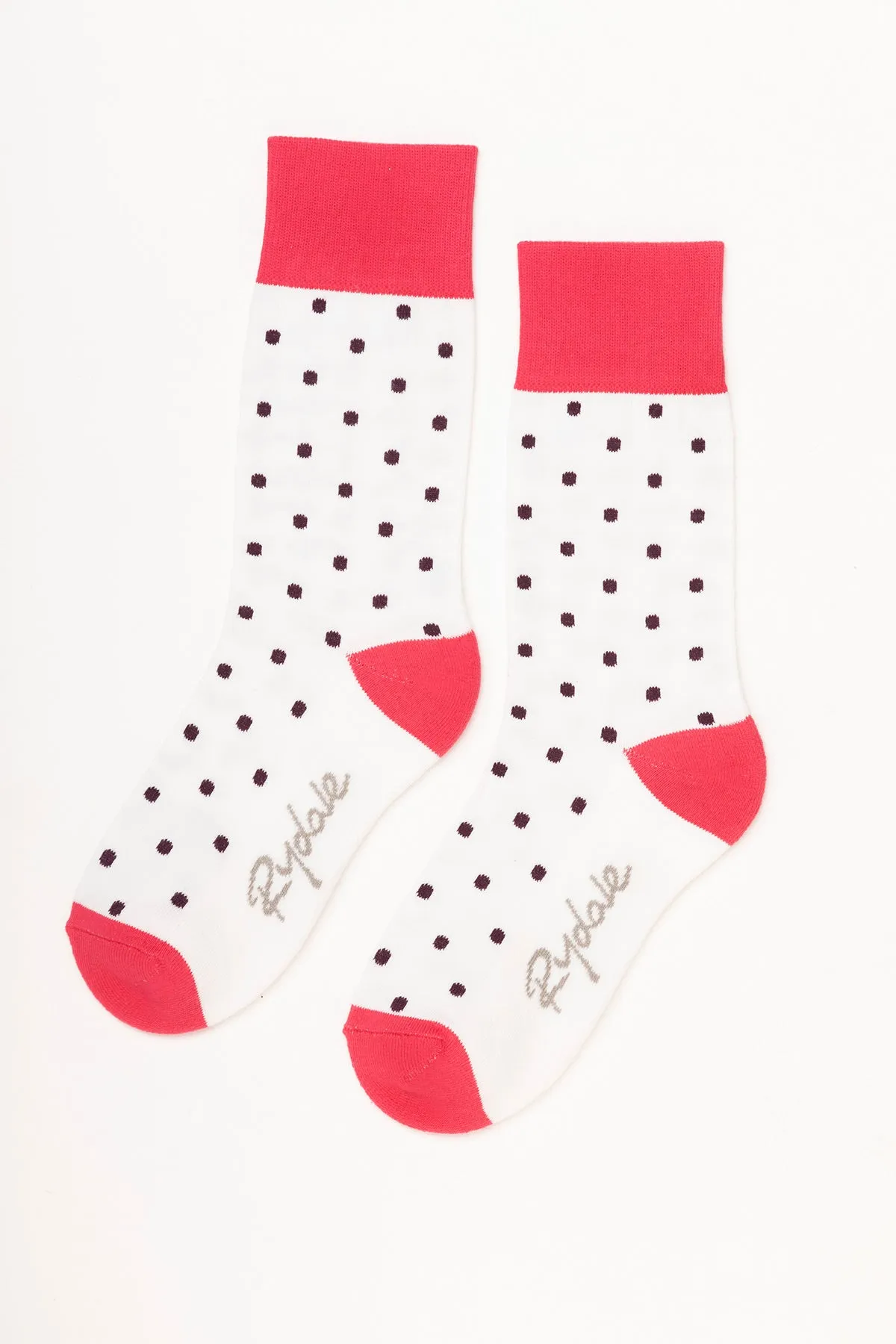 Ladies Polka Dot Ankle Socks