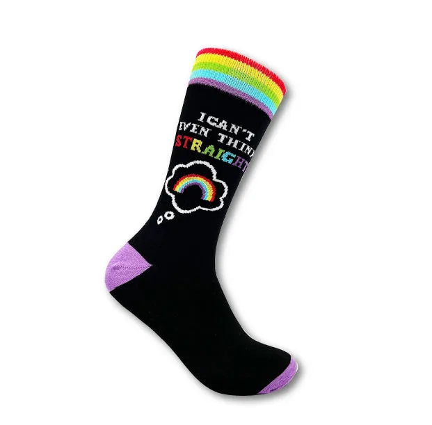 Ladies/Gents Cotton Rich Socks Uni-Sex Urban Eccentric Novelty I Can't Think Straight