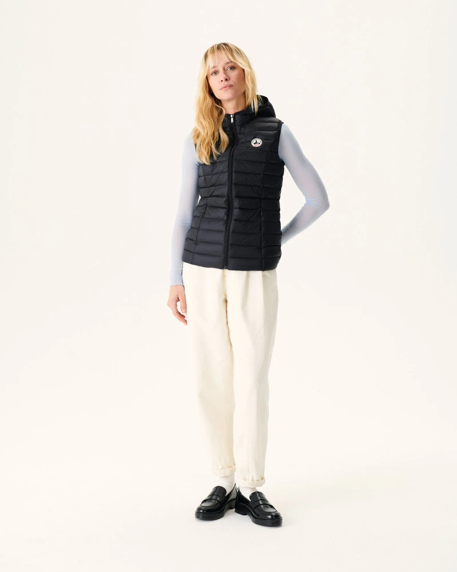 Light sleeveless down jacket Black Mali