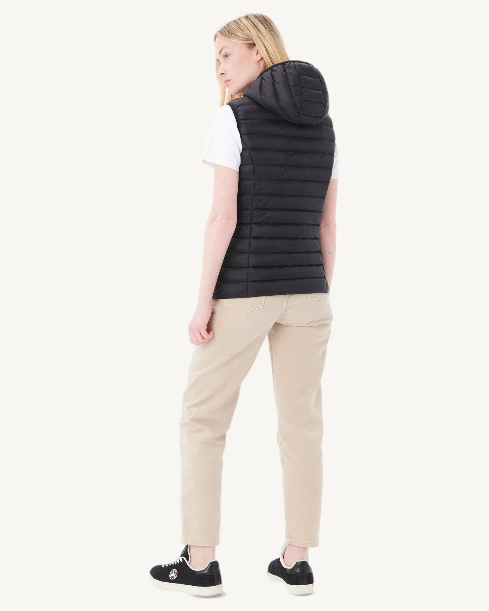 Light sleeveless down jacket Black Mali