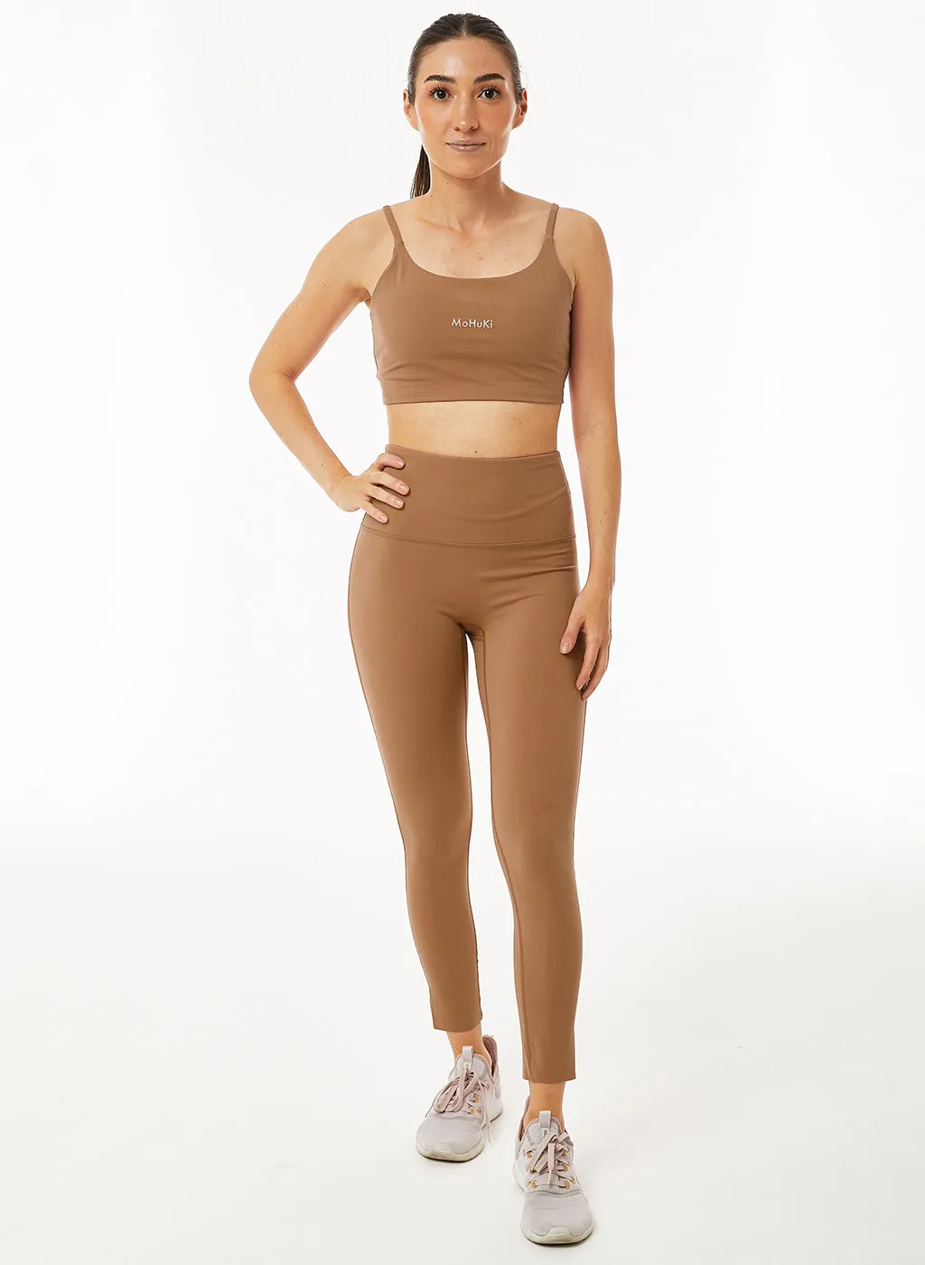 Lily High Waisted Legging - Cocoa