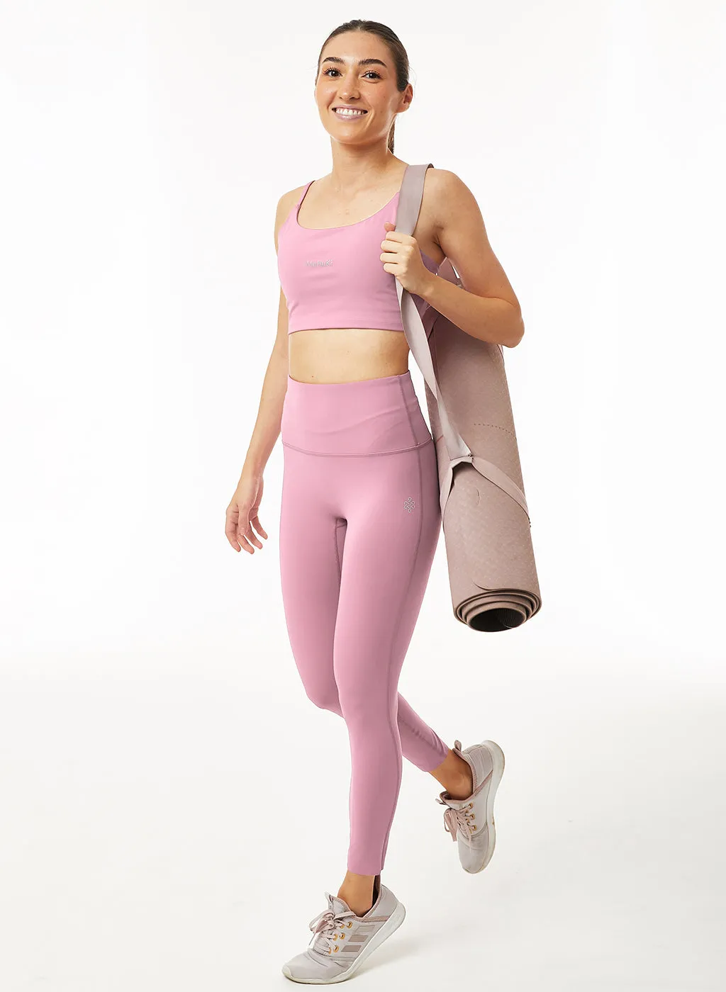 Lily High Waisted Legging - Pink