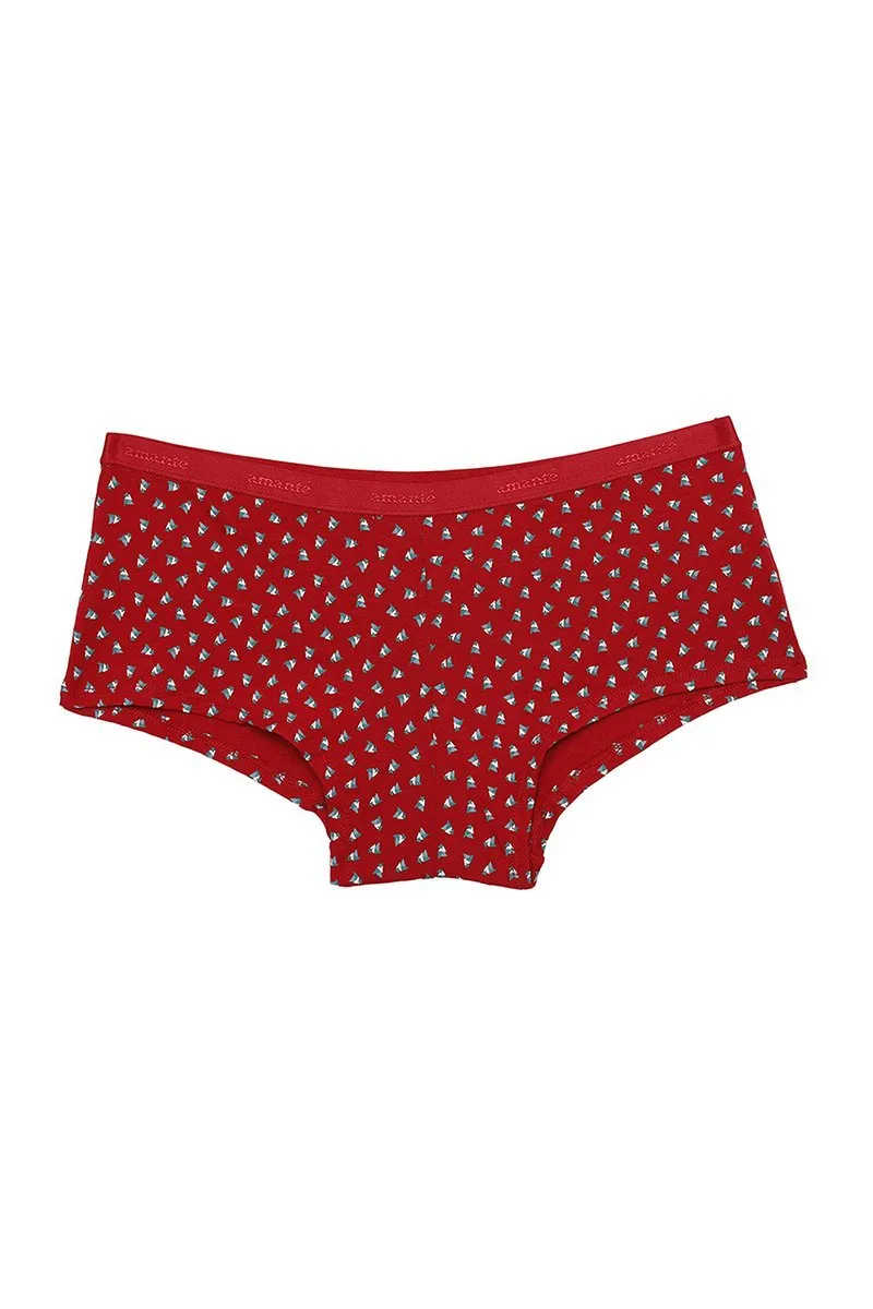 Low Rise Printed Boyshorts (Pack of 2)