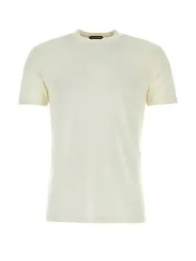 Lyocell cotton crewneck t shirt 270436