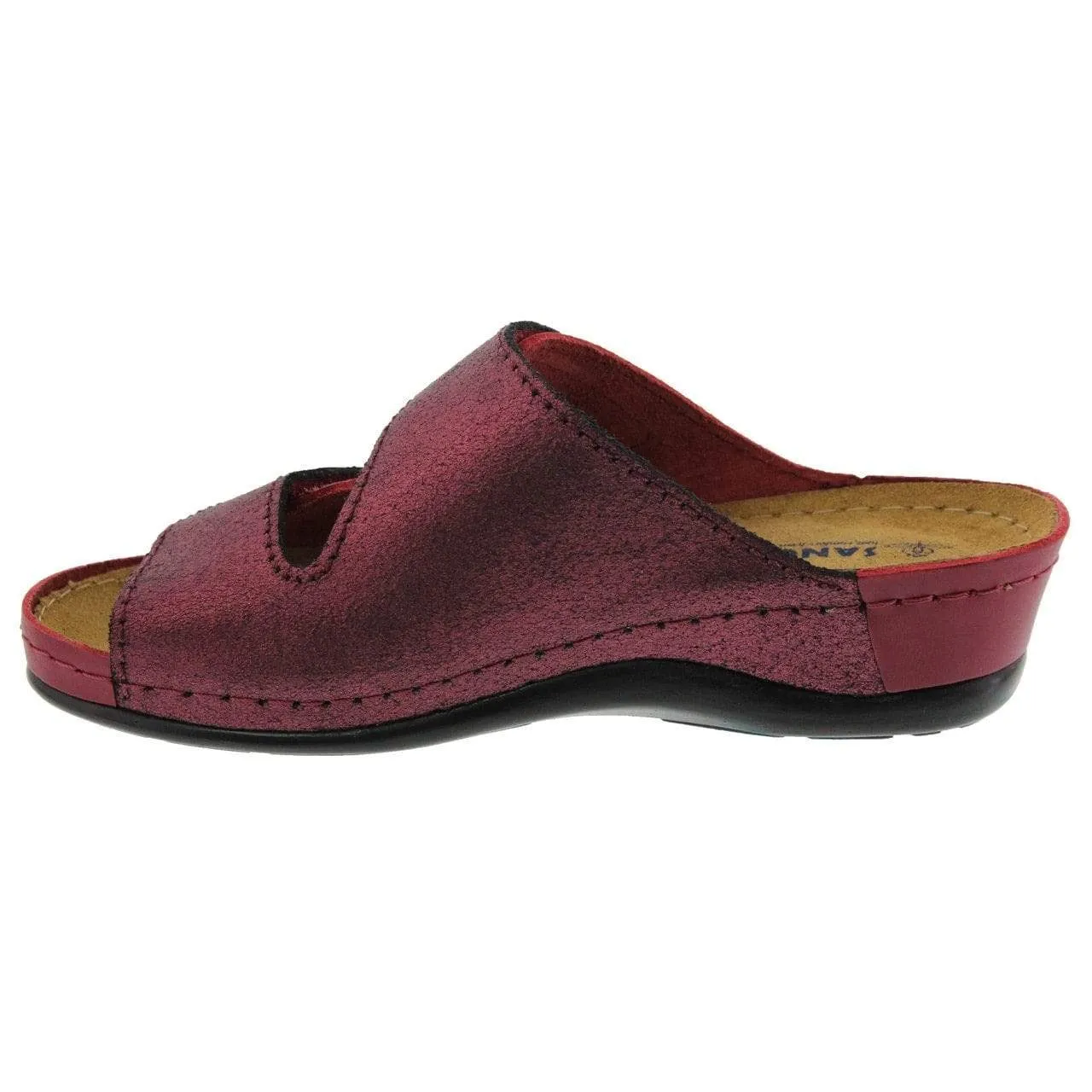 Marina Glitter Leather - Comfort Plus - CLOSEOUT