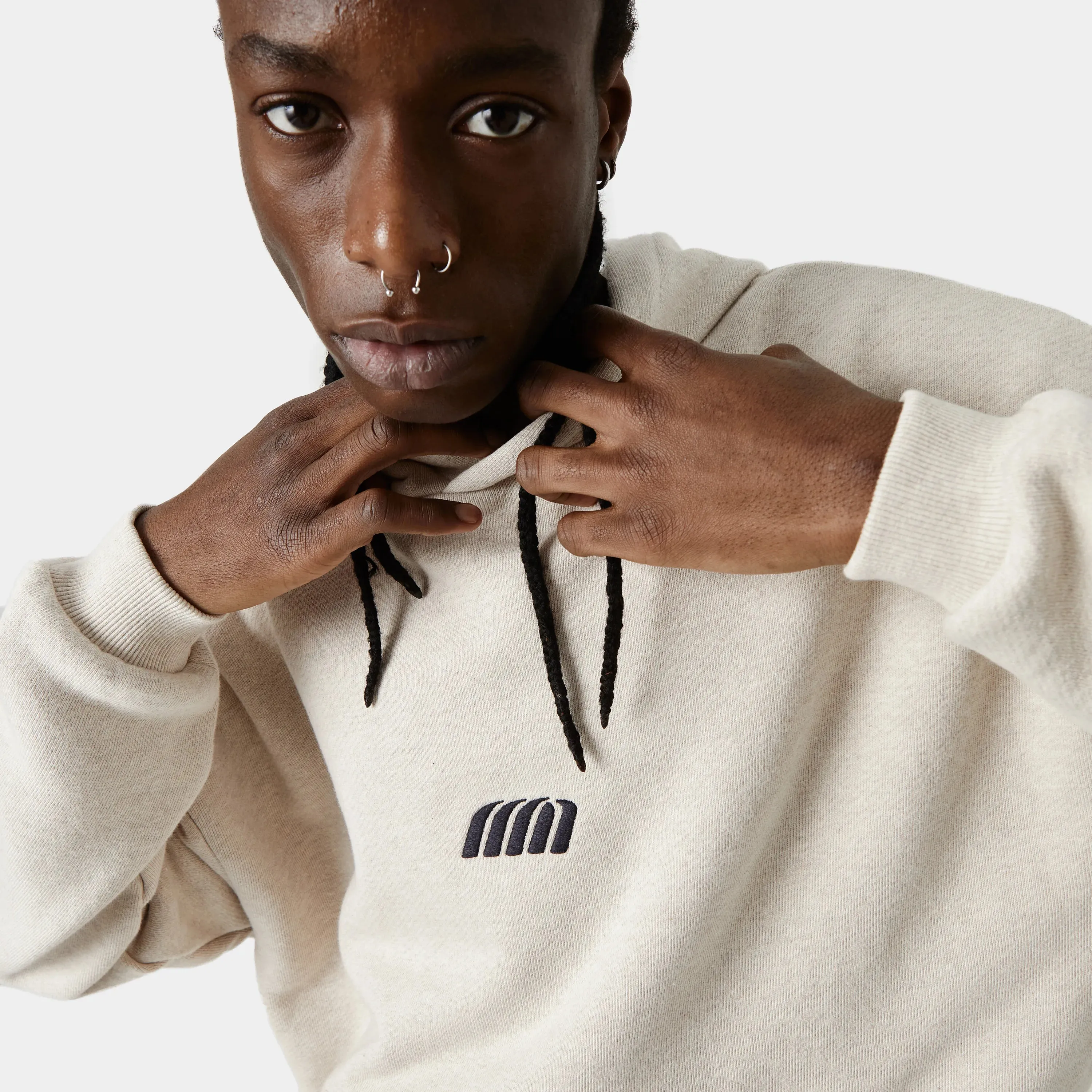 Master Flag White Sand Heavyweight Hoodie