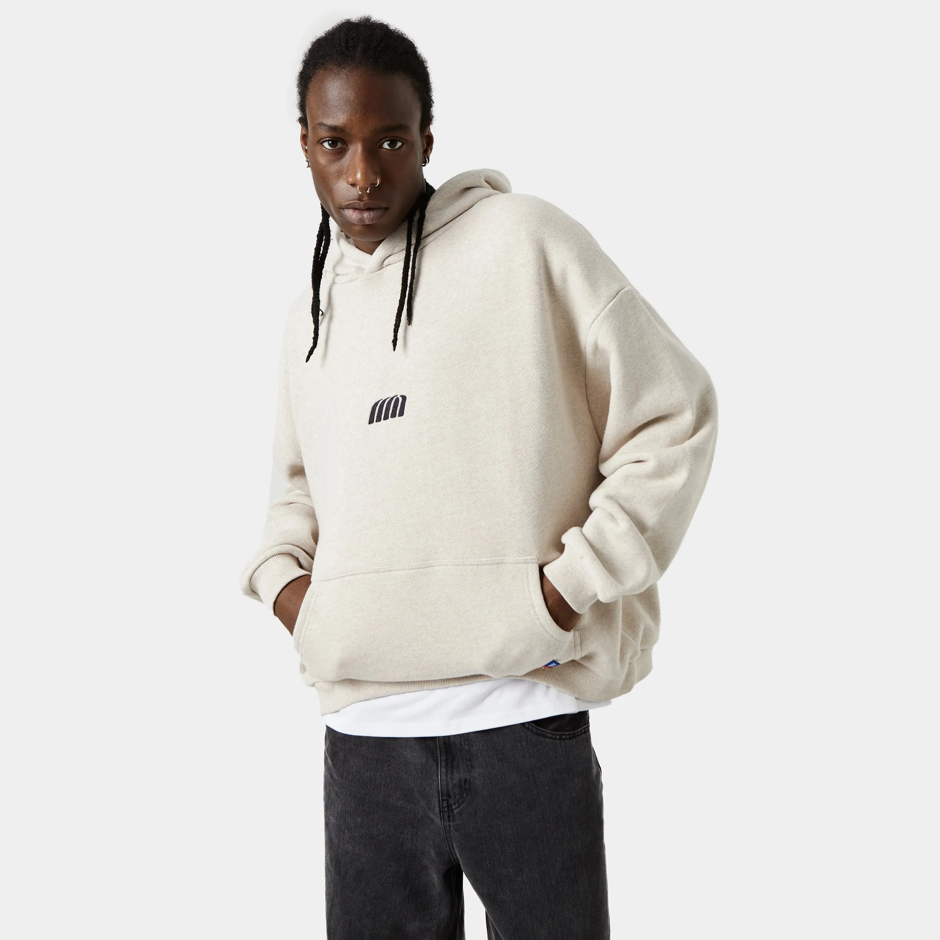 Master Flag White Sand Heavyweight Hoodie