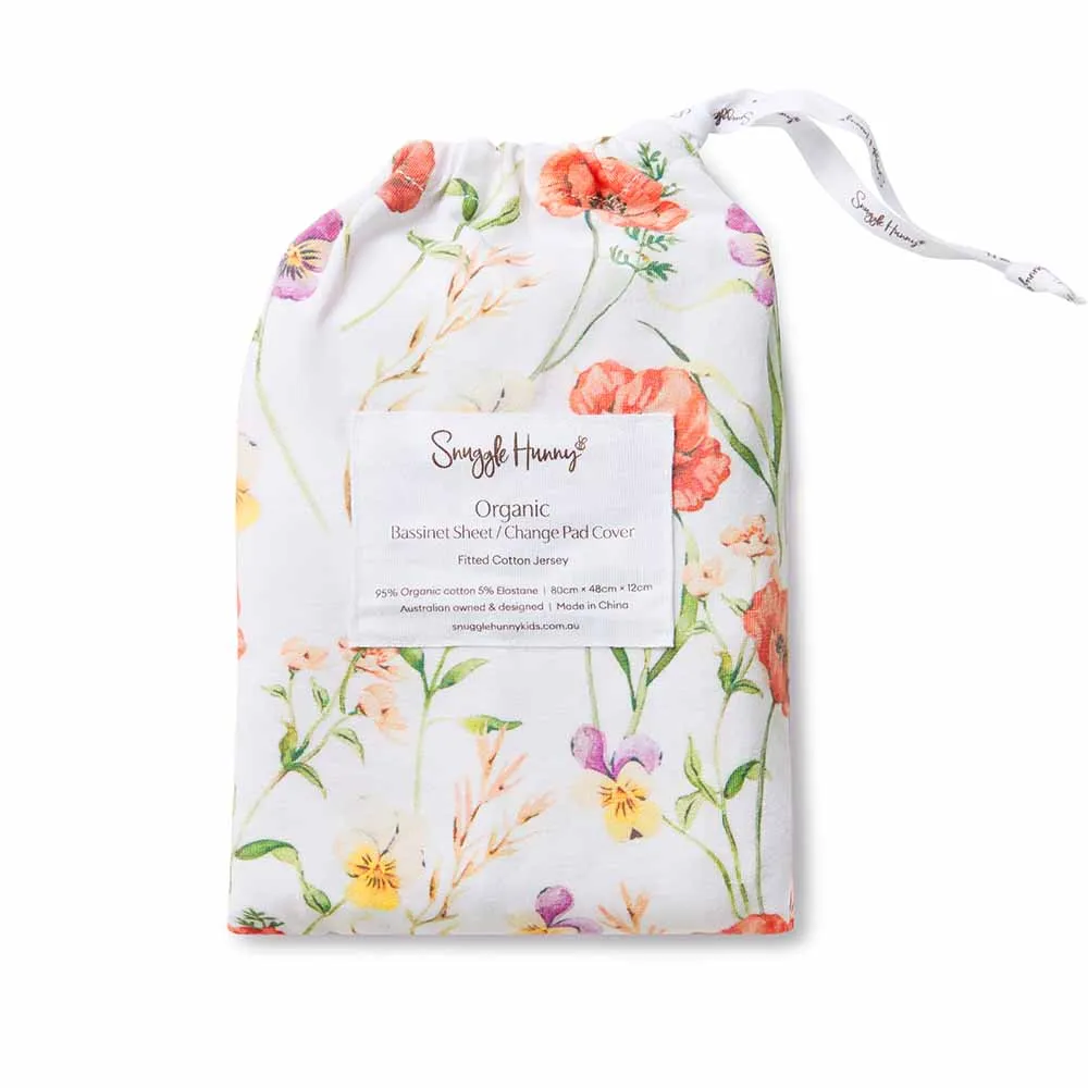 Meadow | Bassinet Sheet / Change Pad Cover