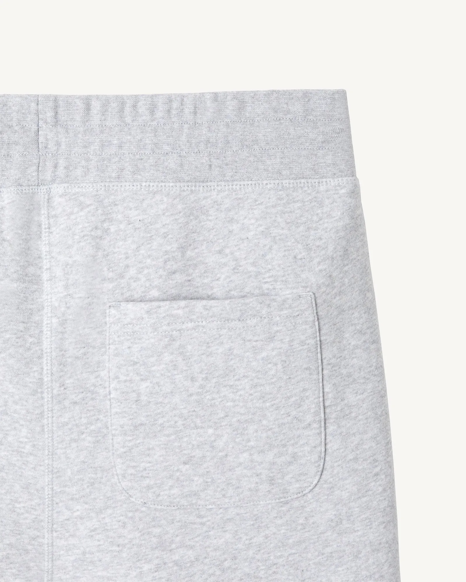 Melange grey Medellin organic cotton shorts