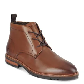 Men's Caspe Lace-up Almond Toe Casual Boots