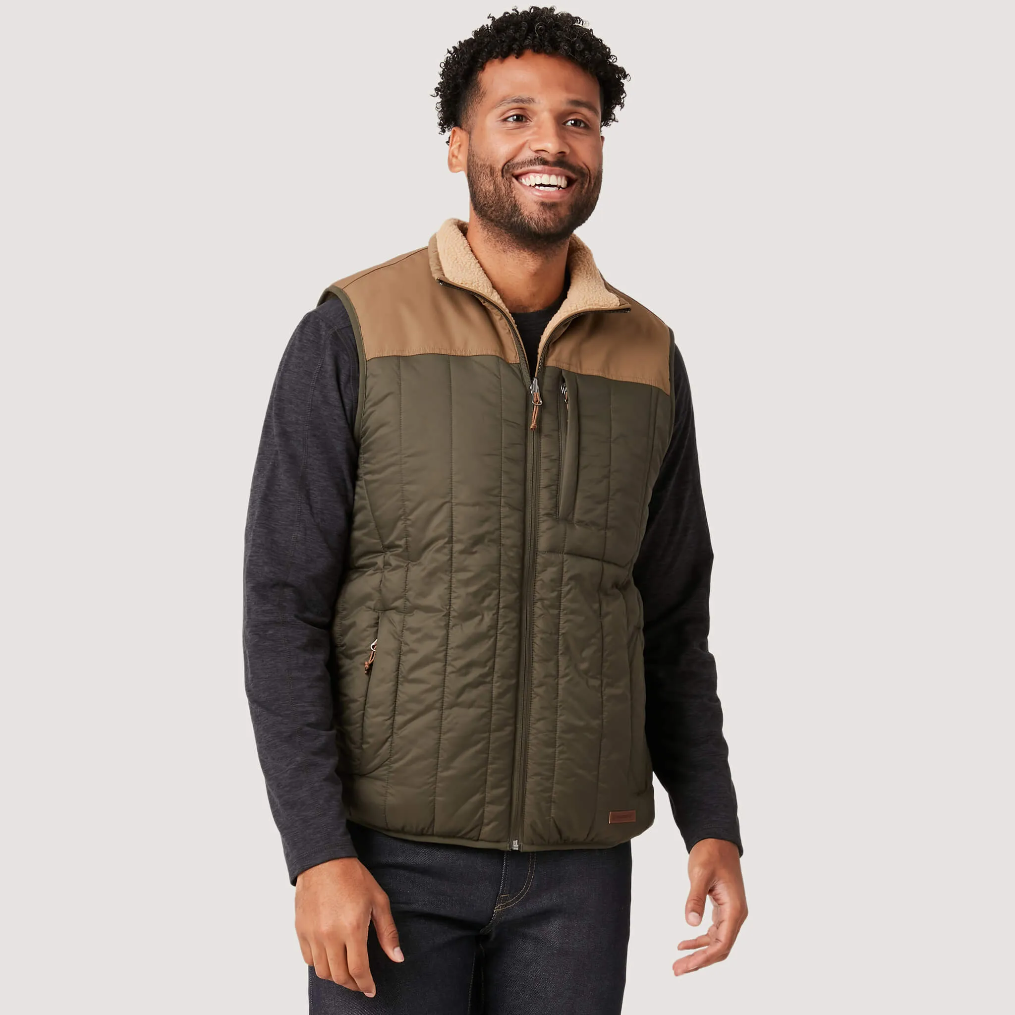 Men's FreeCycle™ Quilted Reversible Puffer Vest