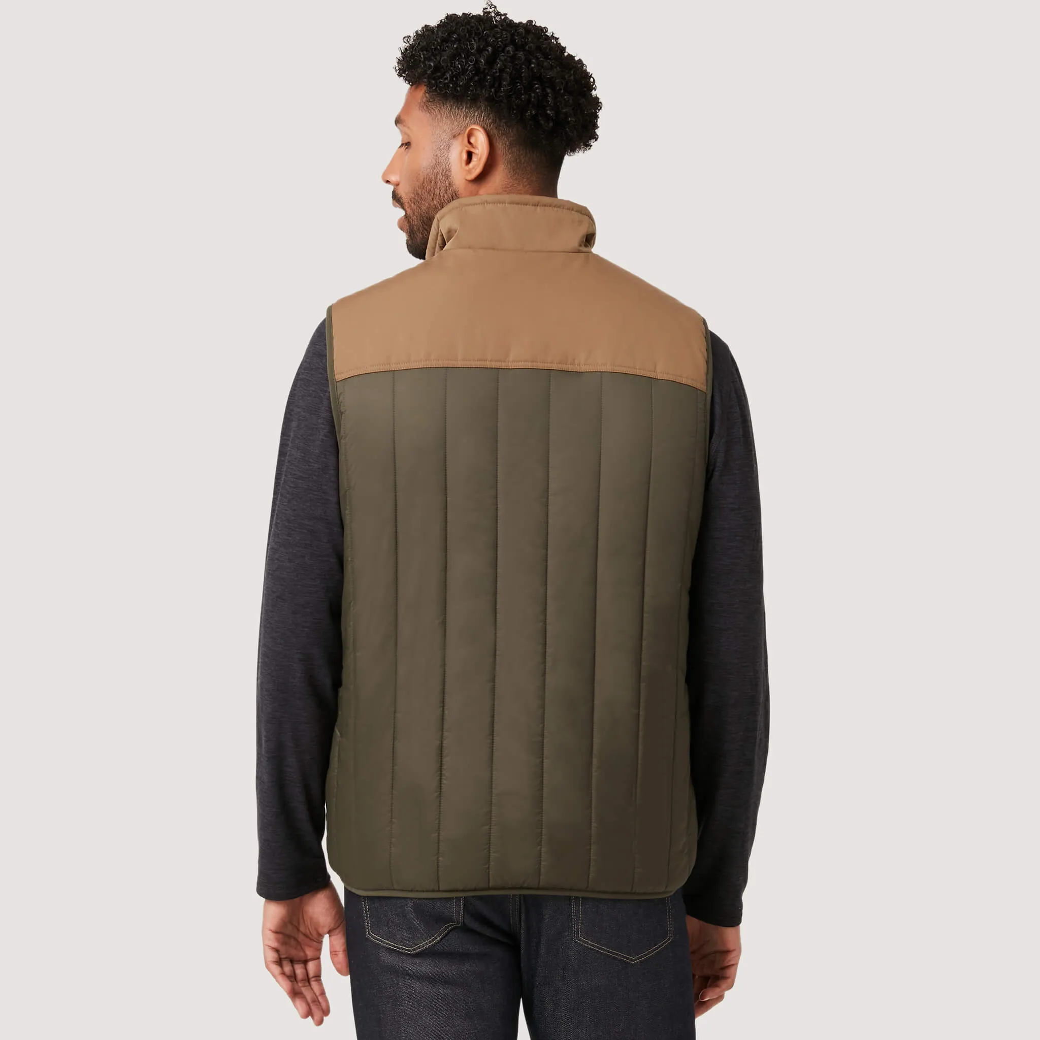 Men's FreeCycle™ Quilted Reversible Puffer Vest