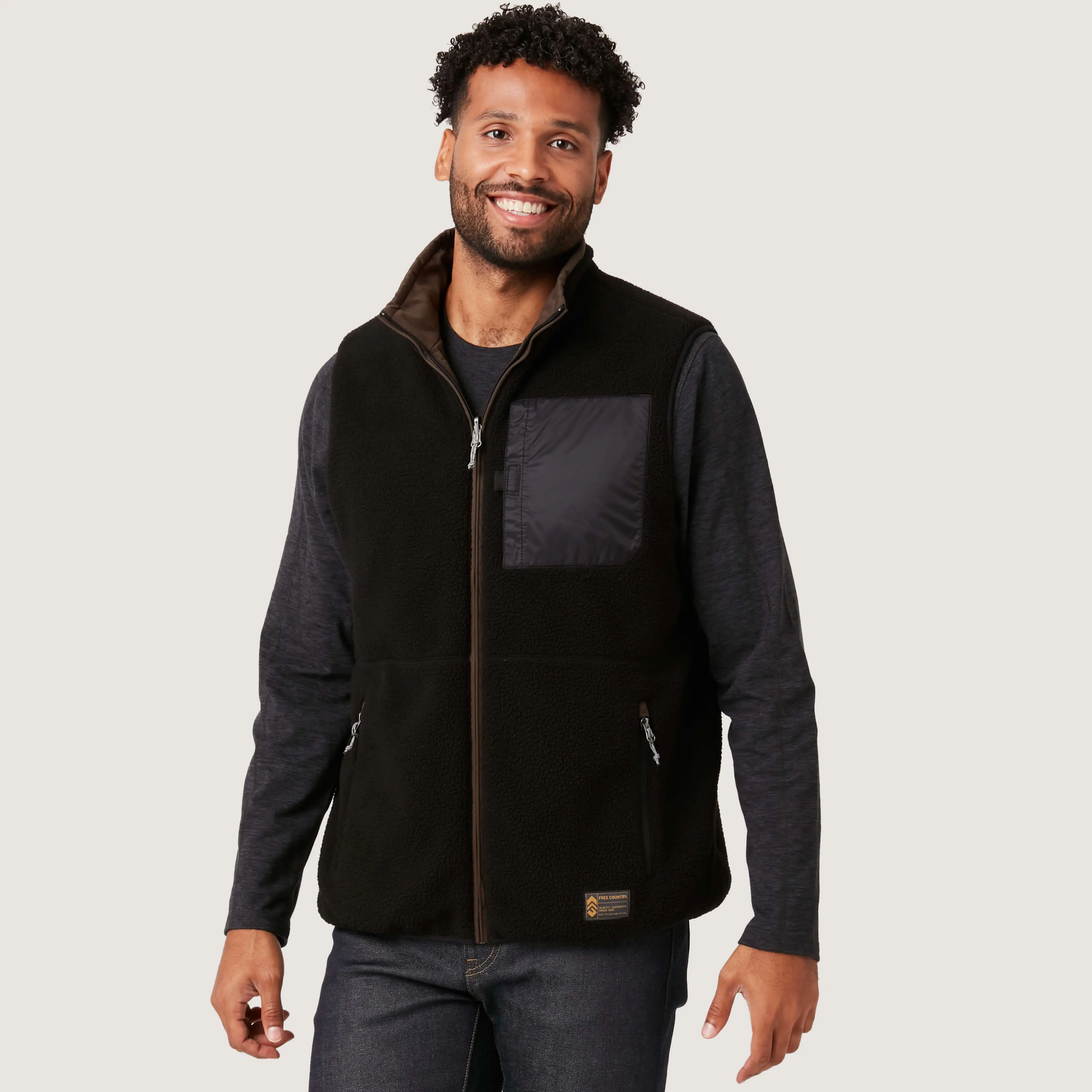 Men's FreeCycle™ Quilted Reversible Puffer Vest