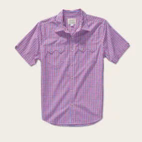 Men's Sawtooth Short Sleeve Pearl Snap