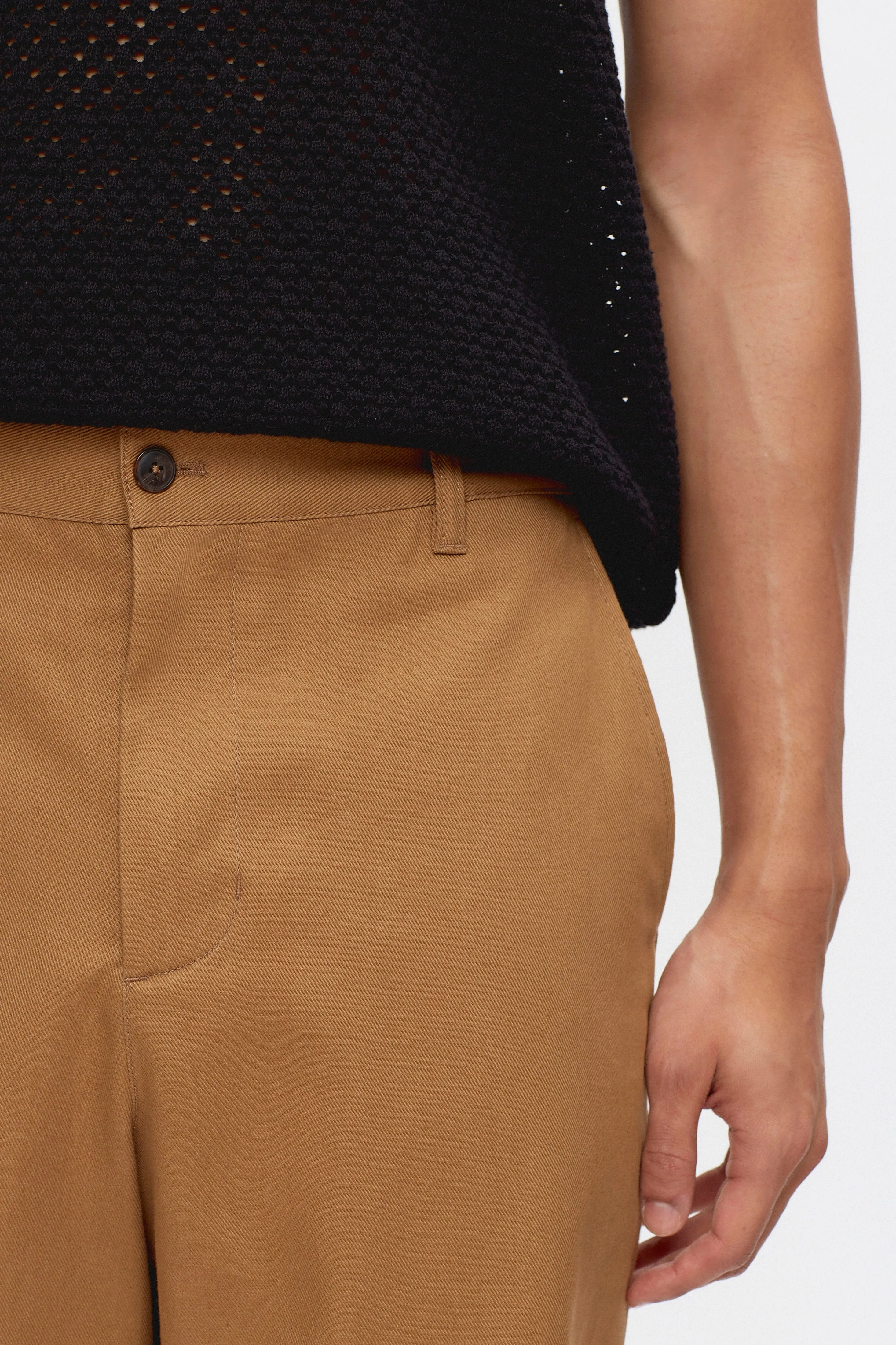 Men's Twill Shorts in British Khaki