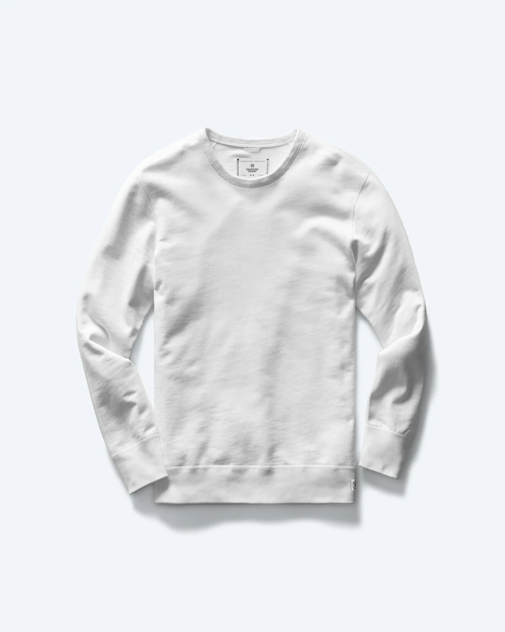 Midweight Terry Slim Crewneck