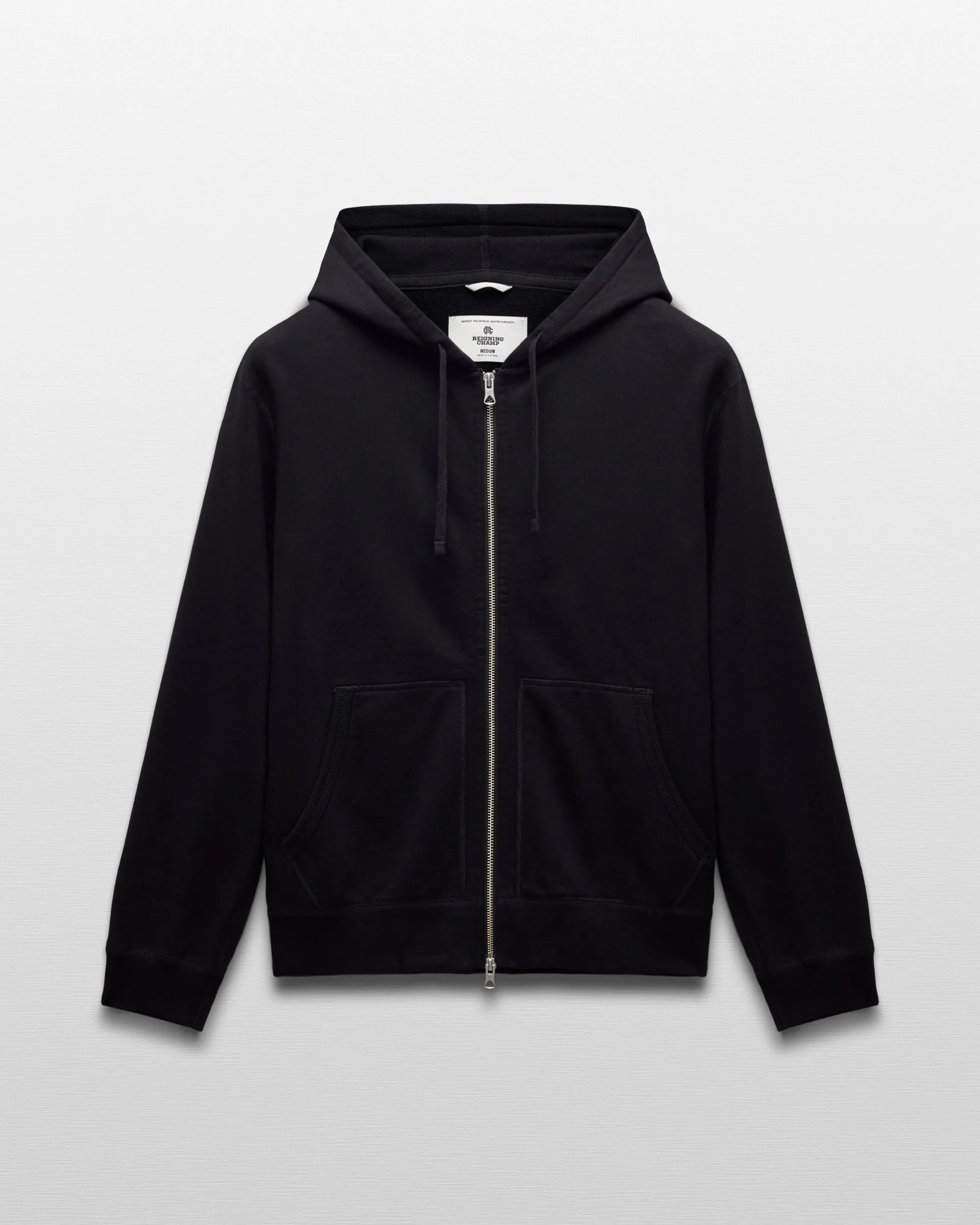 Midweight Terry Standard Zip Hoodie