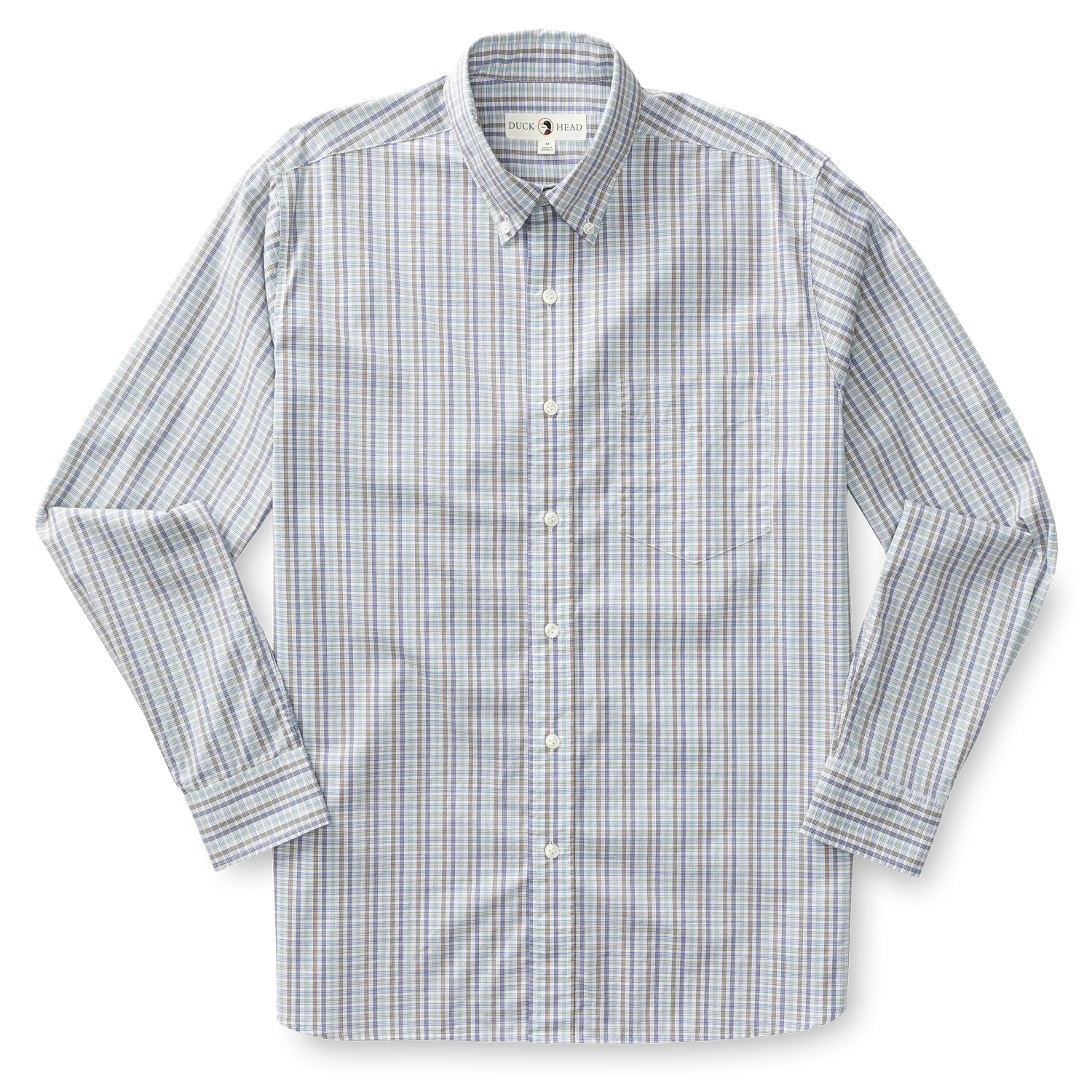 Mildren Plaid Cotton Poplin Sport Shirt