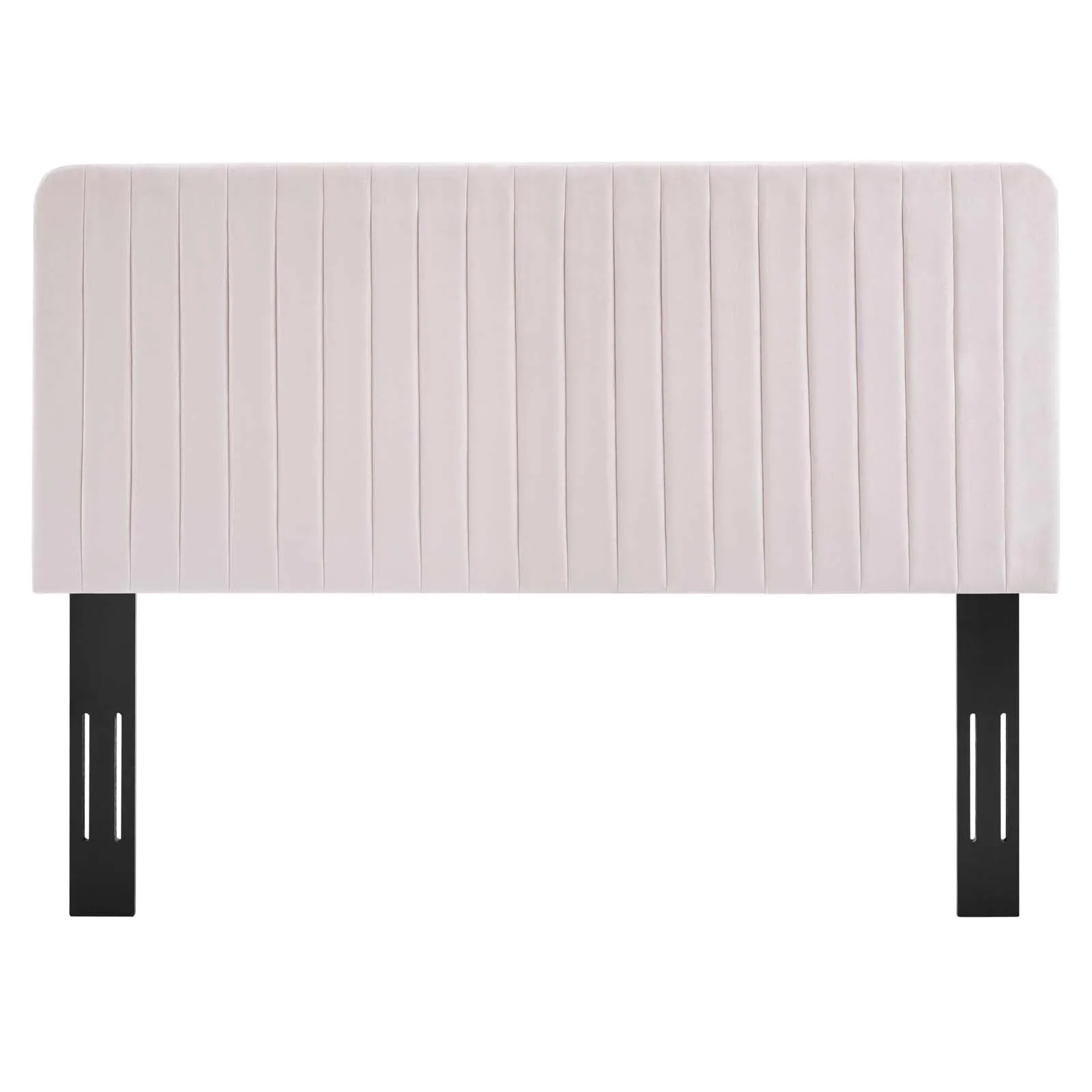 Milenna Channel Tufted Performance Velvet Headboard