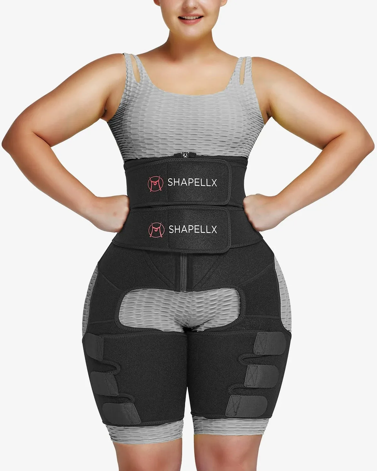 NeoSweat® 3-In-1 Waist and Thigh Trimmer Butt Lifter