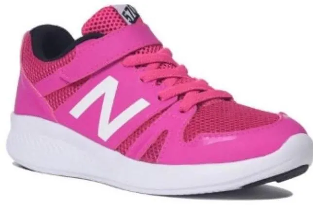 New Balance Girls Pink Velcro Trainer YT570