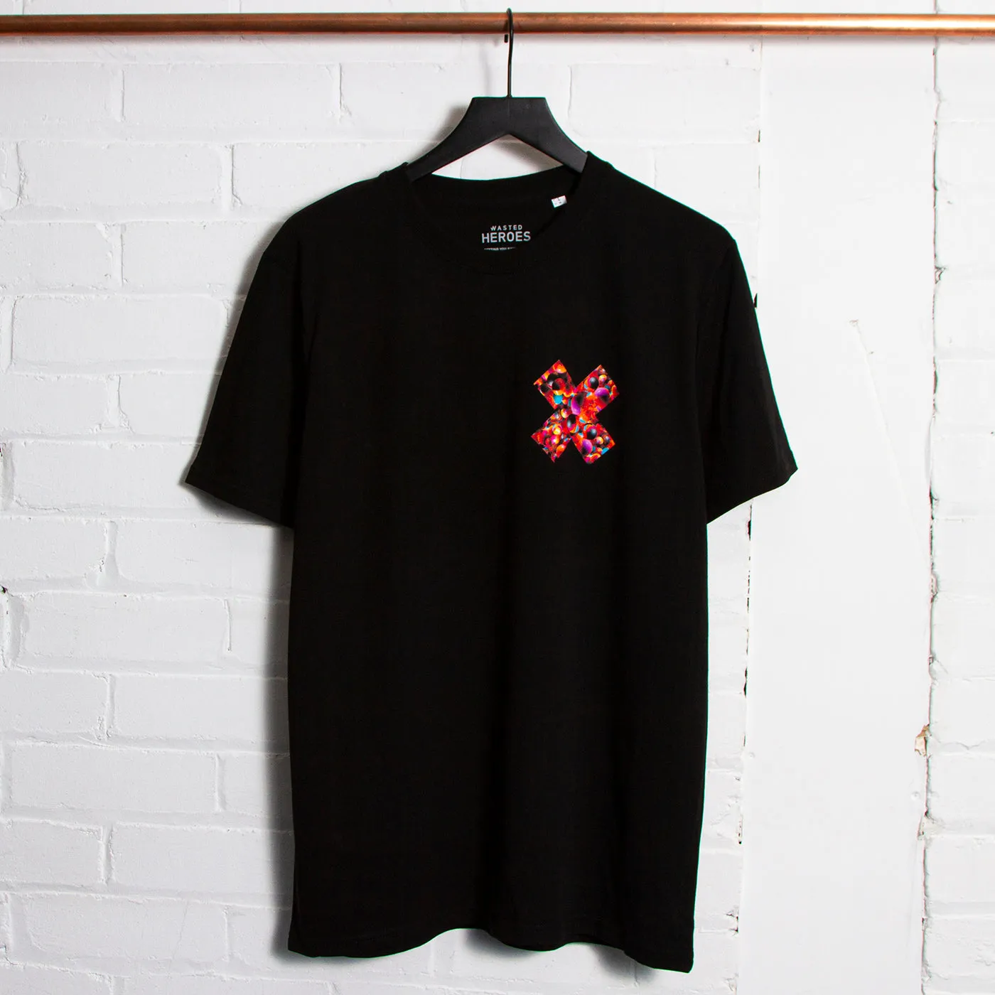 Particle X Imprint - Tshirt - Black