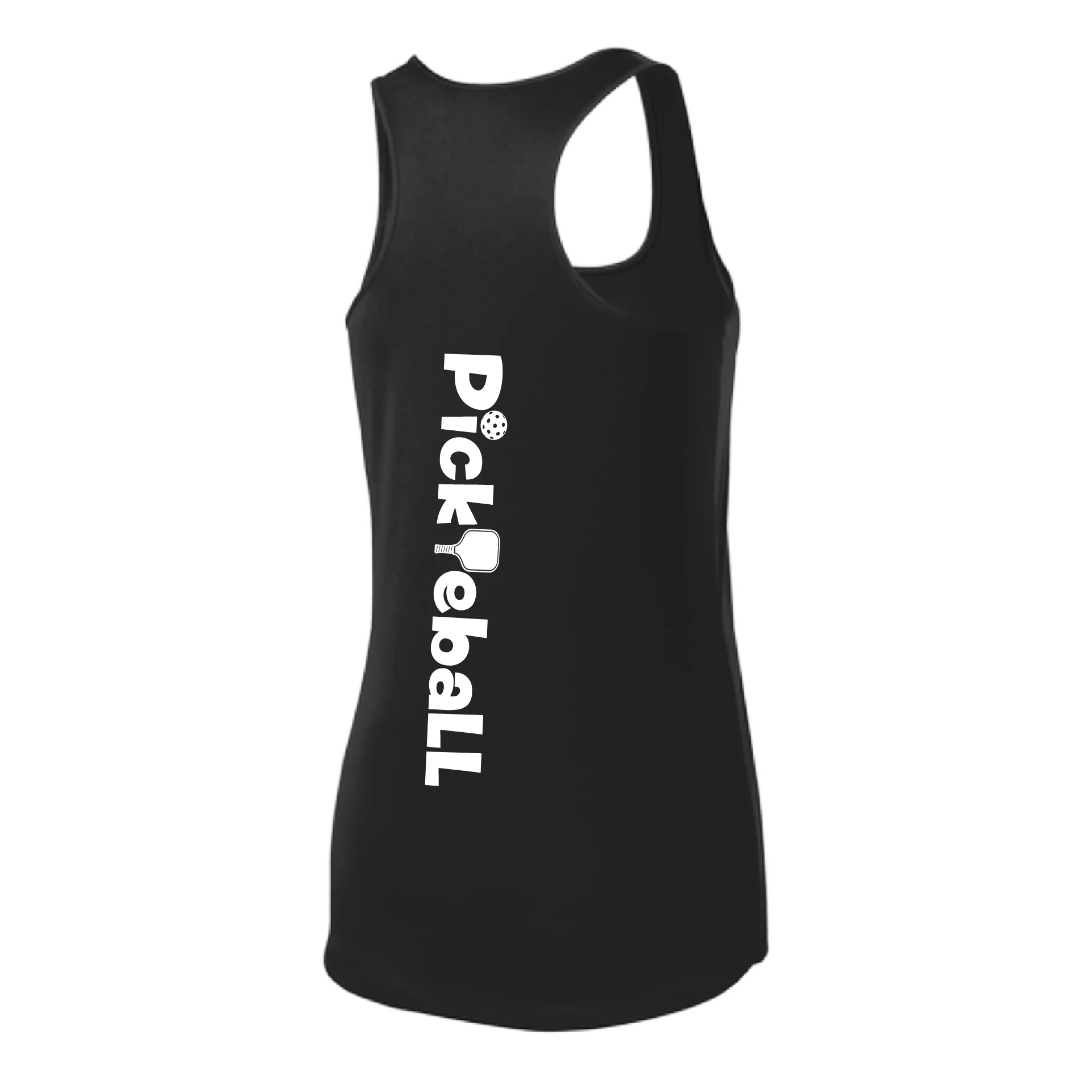 Pickleball Horizontal (Customizable) | Women’s Racerback Tank | 100% Polyester