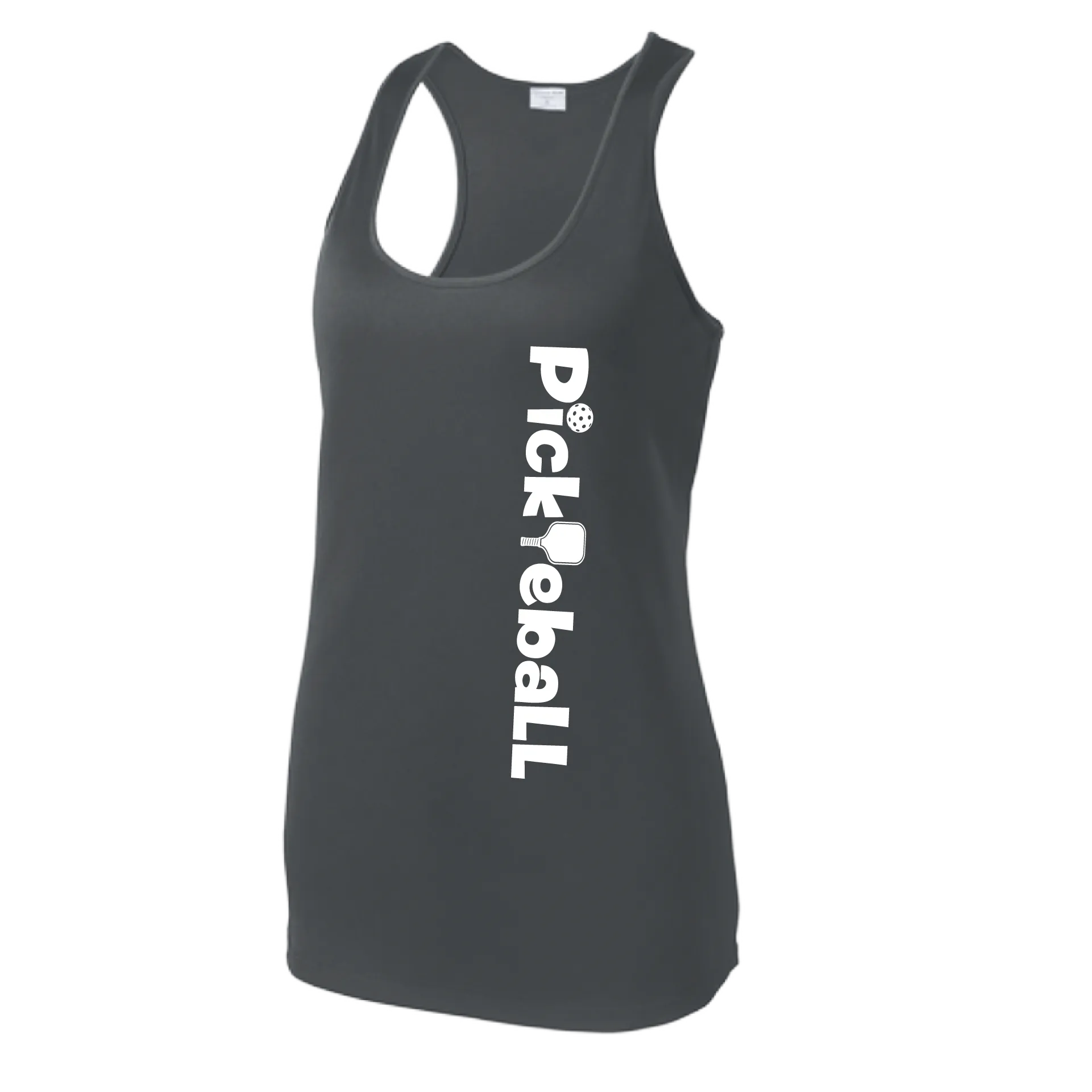 Pickleball Horizontal (Customizable) | Women’s Racerback Tank | 100% Polyester