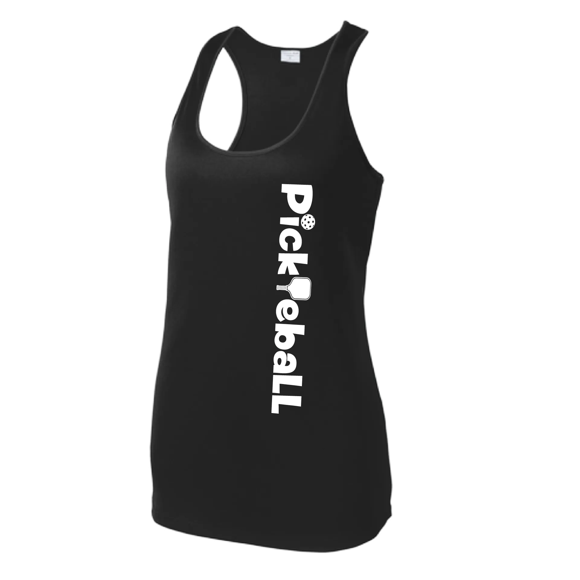 Pickleball Horizontal (Customizable) | Women’s Racerback Tank | 100% Polyester