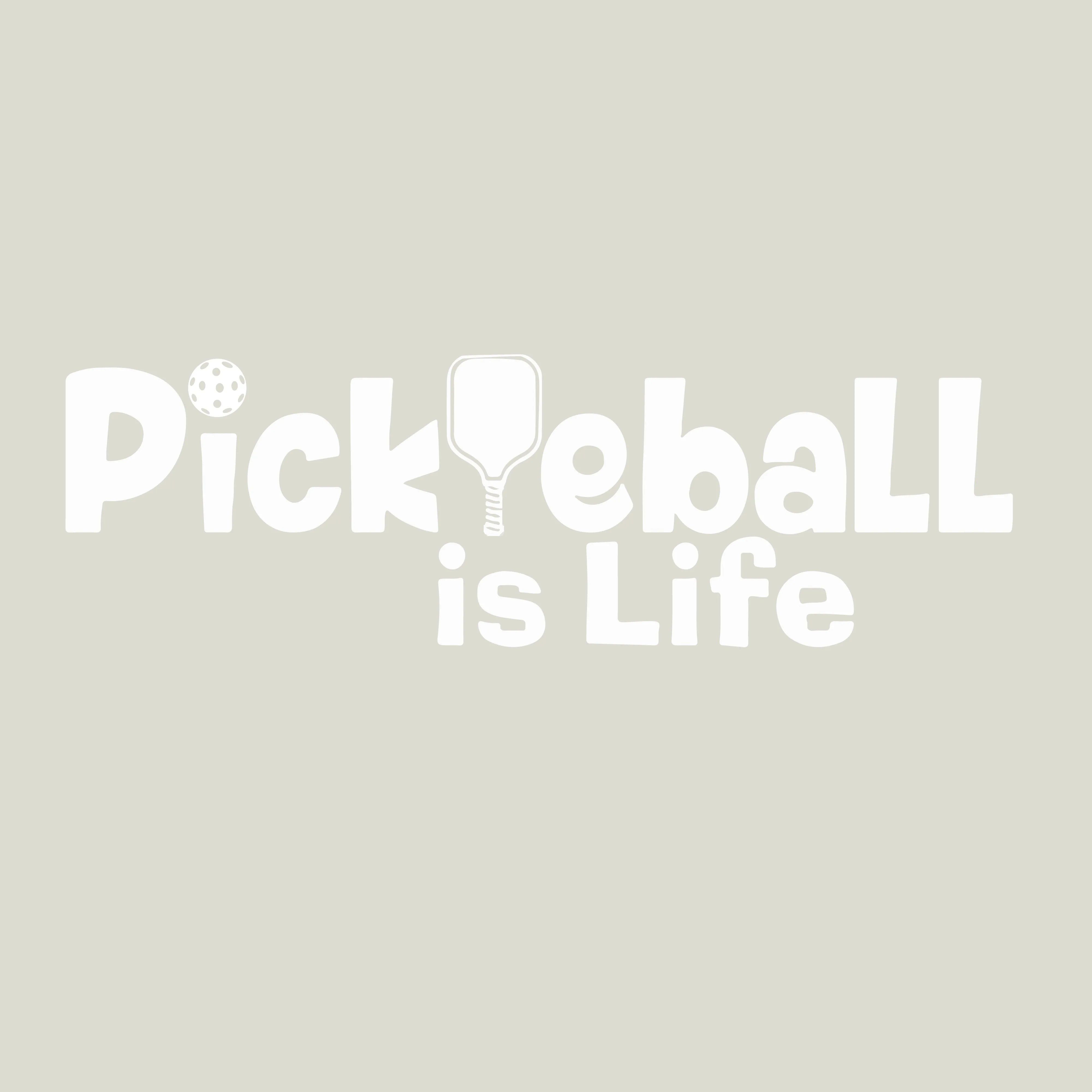 Pickleball Is Life | Men’s Sleeveless Athletic Shirts | 100% Polyester