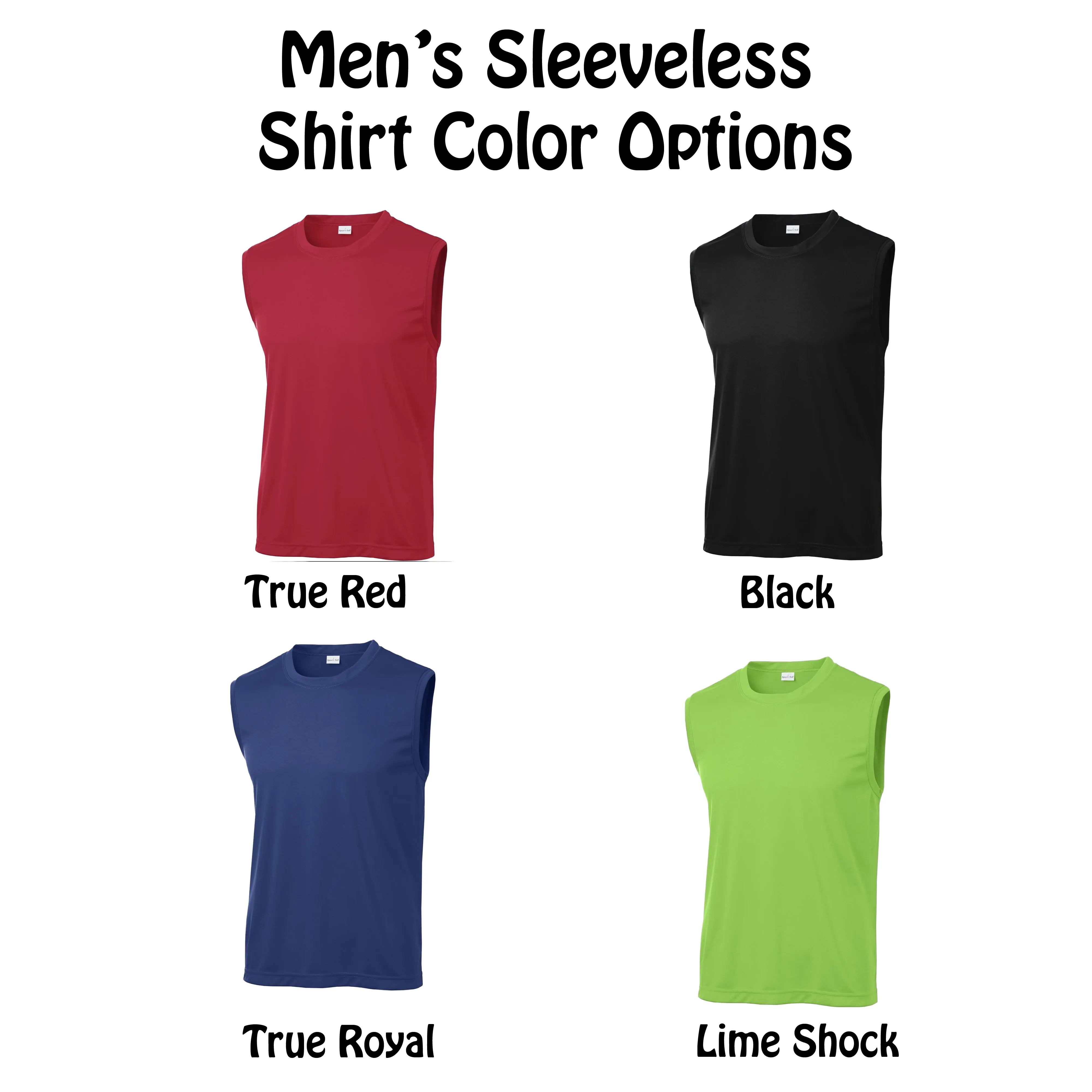 Pickleball Is Life | Men’s Sleeveless Athletic Shirts | 100% Polyester