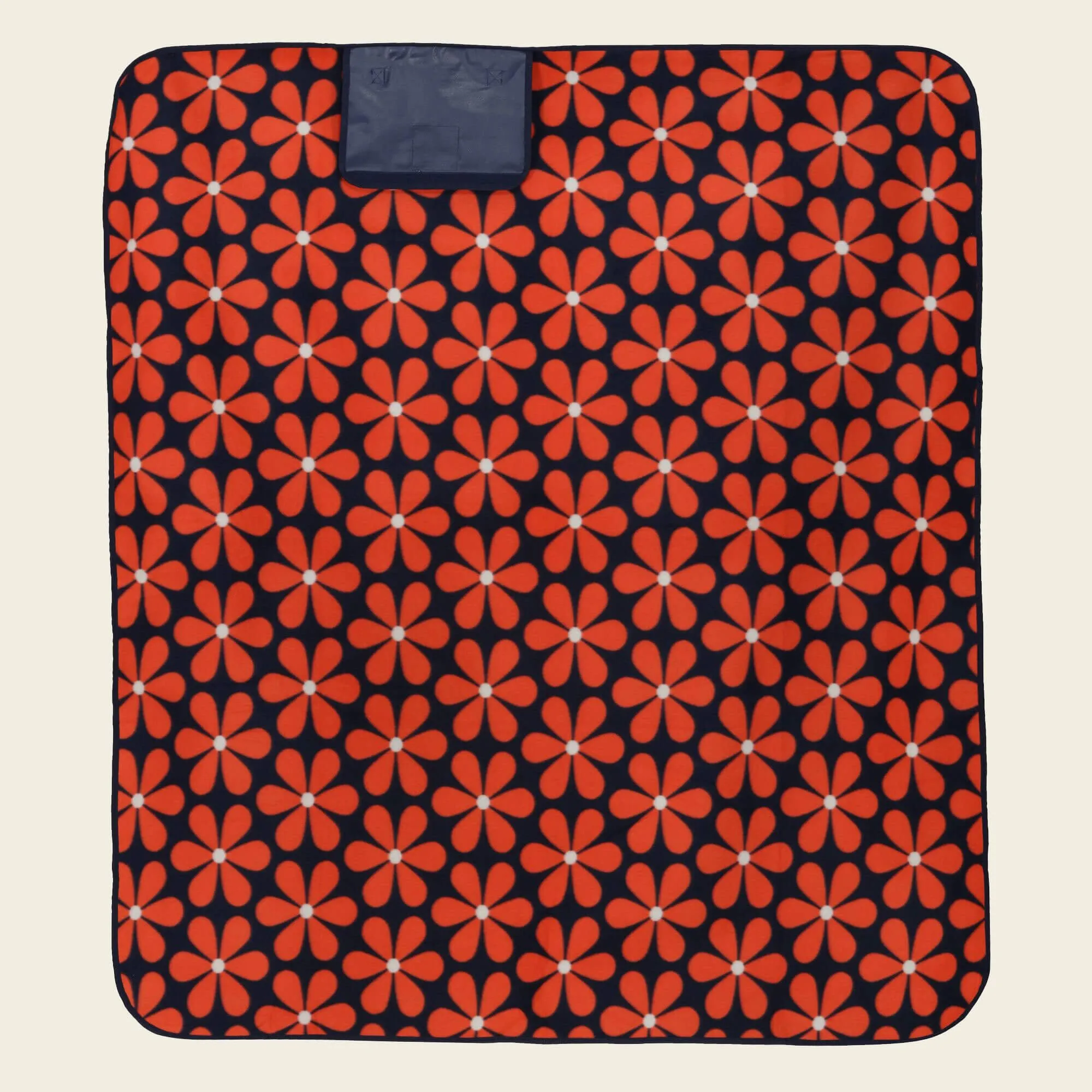 Picnic Rug -  Daisy Navy