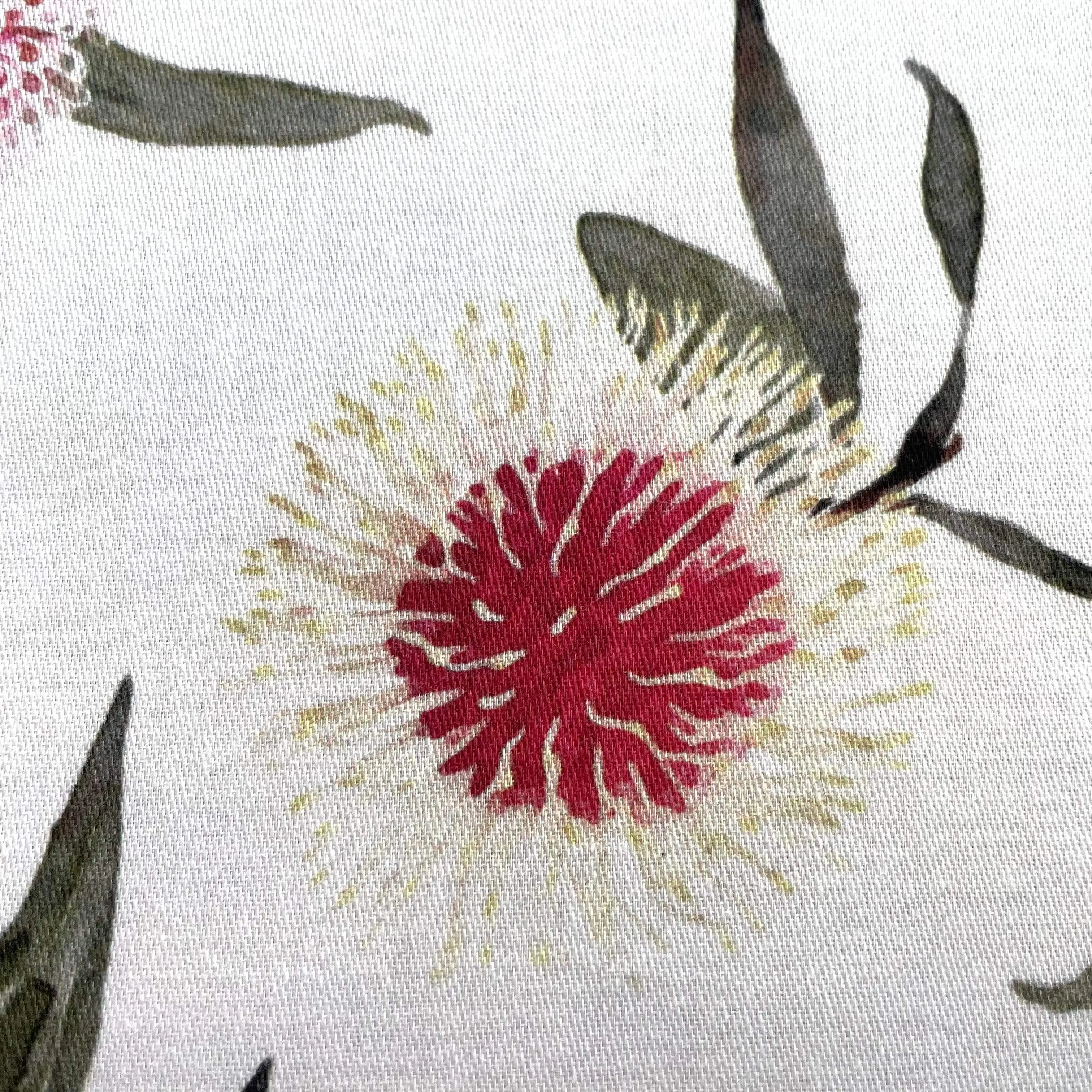 Pin Cushion Flowers Handkerchief