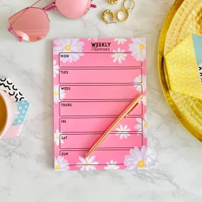 Pink Daisy Weekly Planner