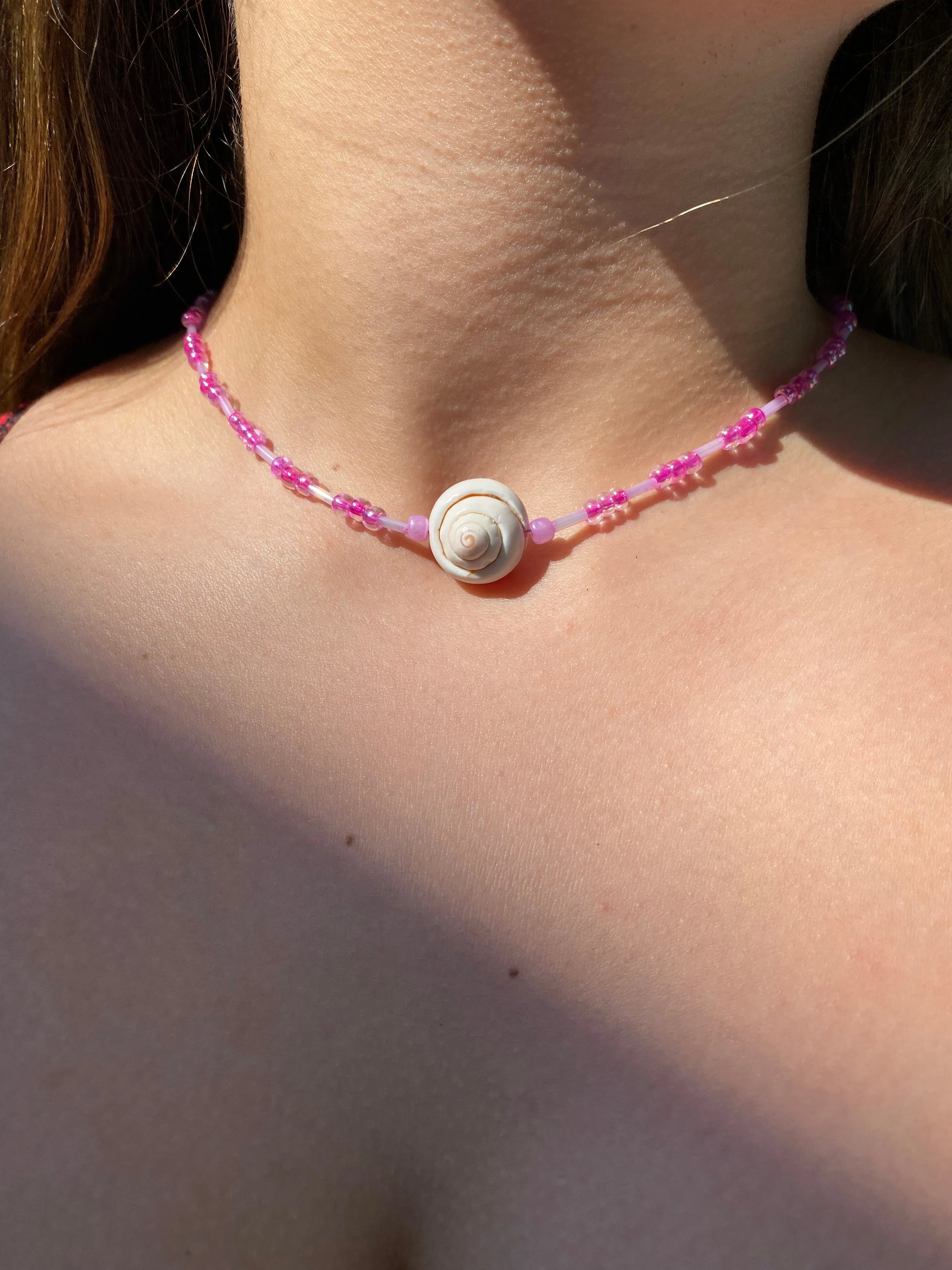 Pink Mermaid Necklace