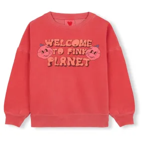 Pink Planet Sweatshirt