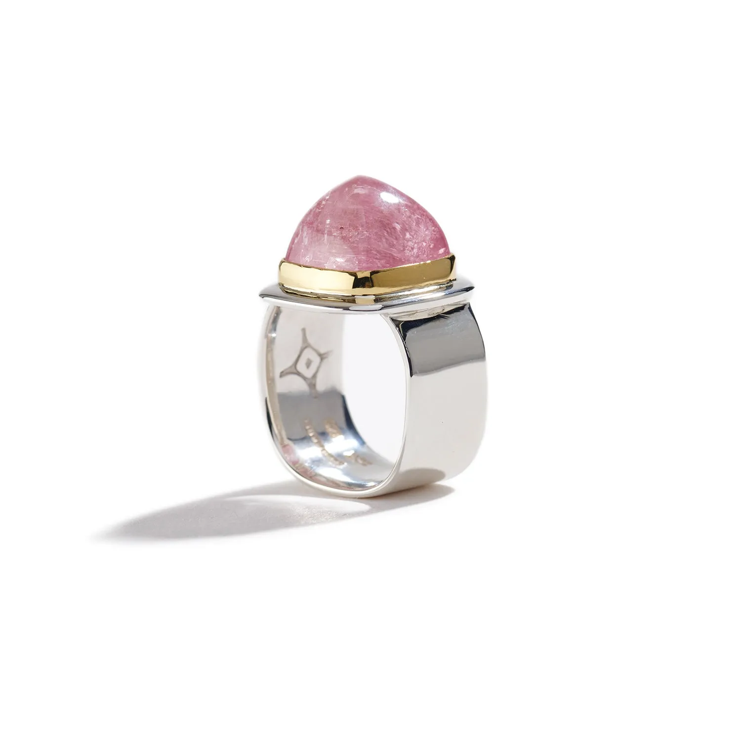 Pink Sugarloaf Ring