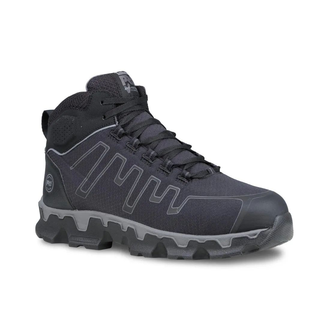 Powertrain Sport Alloy-Toe Work Boot Black