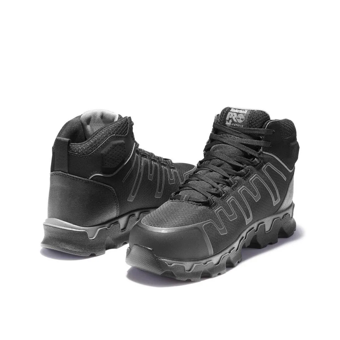 Powertrain Sport Alloy-Toe Work Boot Black