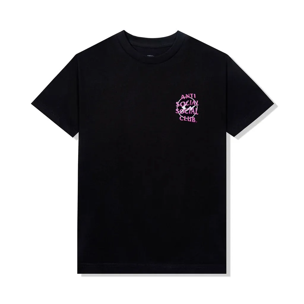 “Precious Petals” Black/Pink Tee (M)