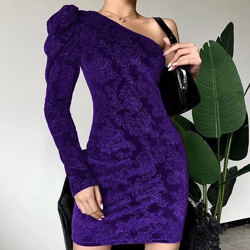 Puff Sleeve Party Dress