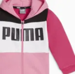 PUMA INFANTS PINK MINICATS COLORBLOCK FLC SET