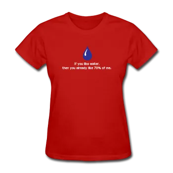 "If You Like Water" - Women's T-Shirt