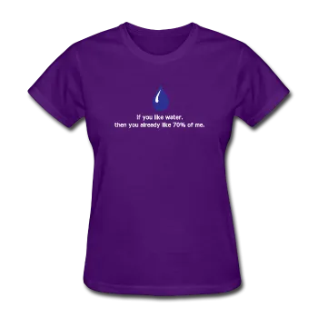 "If You Like Water" - Women's T-Shirt