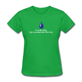 "If You Like Water" - Women's T-Shirt