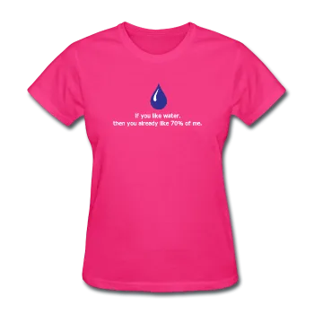 "If You Like Water" - Women's T-Shirt