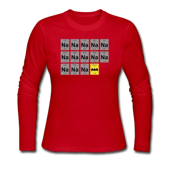 "Na Na Na Batmanium" - Women's Long Sleeve T-Shirt