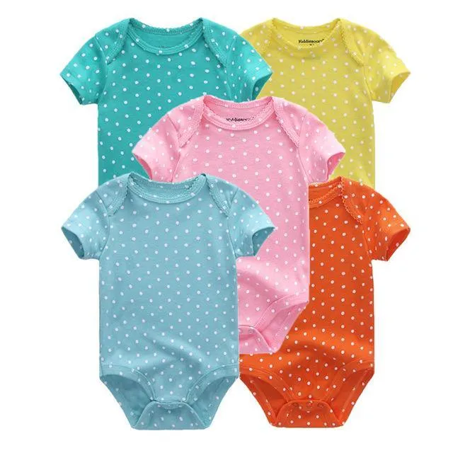 Short Sleeve Cotton baby rompers set