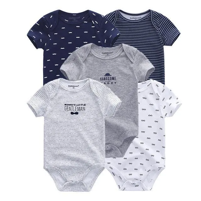 Short Sleeve Cotton baby rompers set